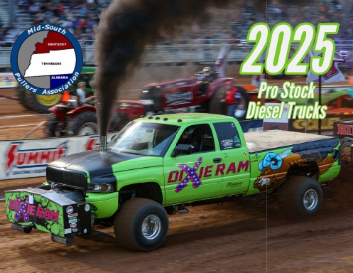 Mid South Pullers Pro Stock Diesel Trucks 2025 Calendar