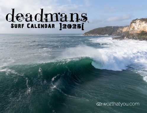Deadmans 2025 Surf Calendar