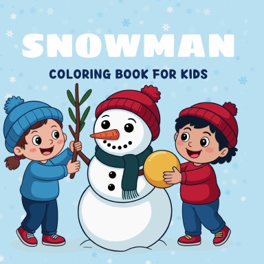 Snowman Coloring Book