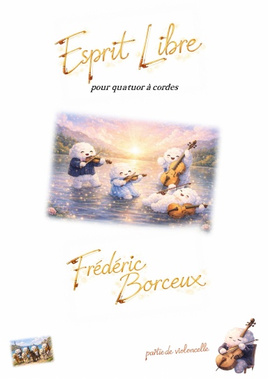 Esprit Libre, partie de violoncelle