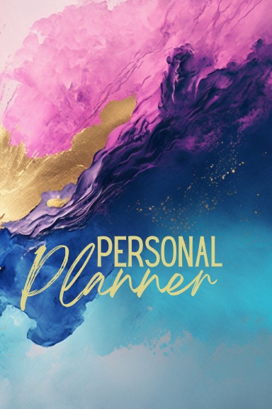 Personal Planner - A5 - colourful splash