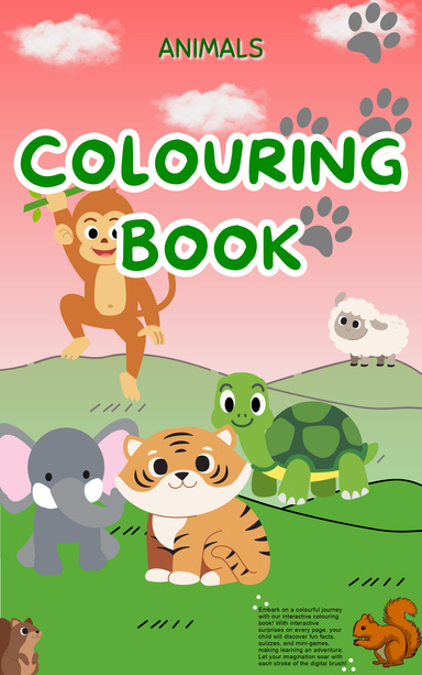 Kids' Colouring Book (ANIMALS EDITION)