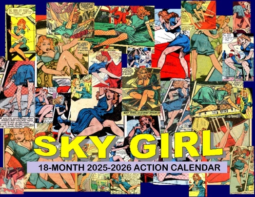 Sky Girl 18-Month Action Calendar 2025-2026