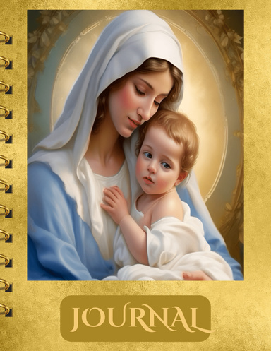 Journal (Madonna and Child Gold Laurel Cover)
