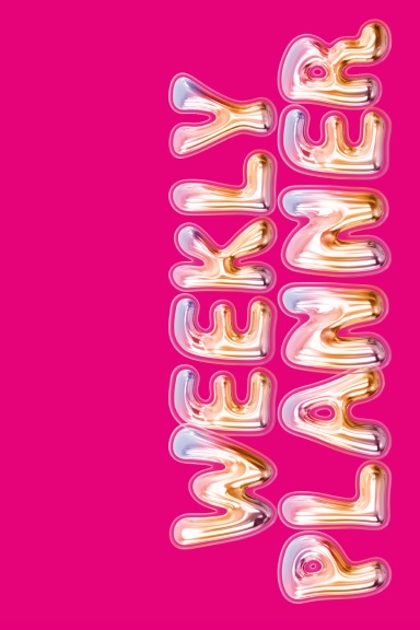 Hot Pink Weekly Planner