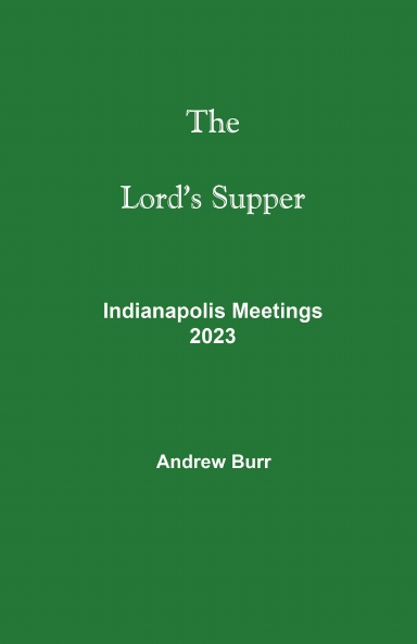 Indianapolis Meetings 2023