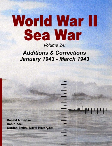 World War II Sea War, Volume 24