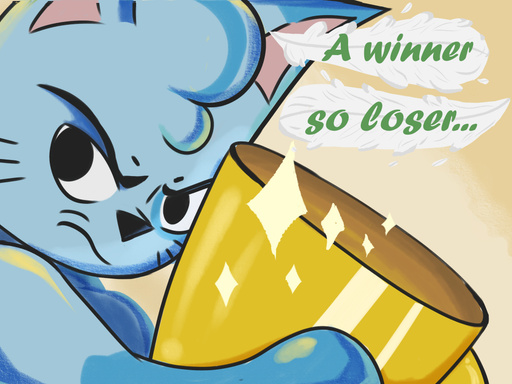 A winner so loser...
