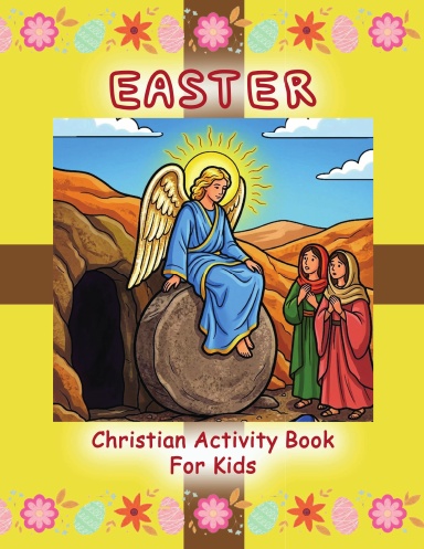Easter Christian Activity Book for Kids