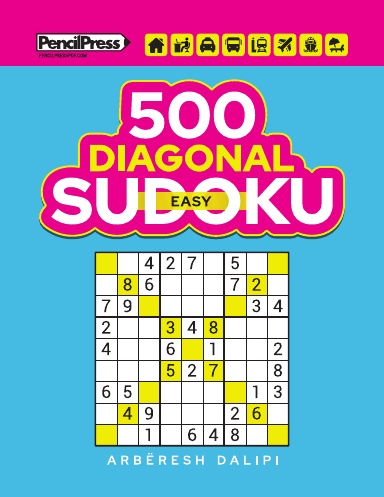 500 Easy Diagonal Sudoku