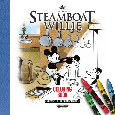 Steamboat Willie - Coloring Book