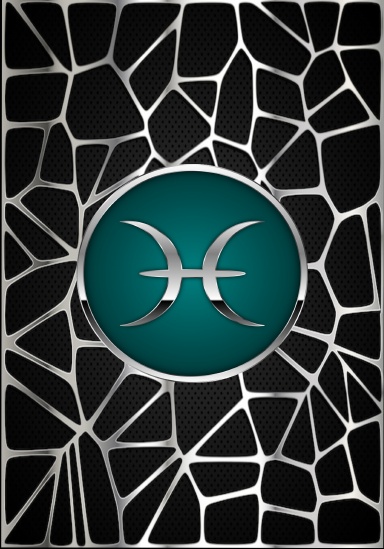 Pisces Hardcover Notebook