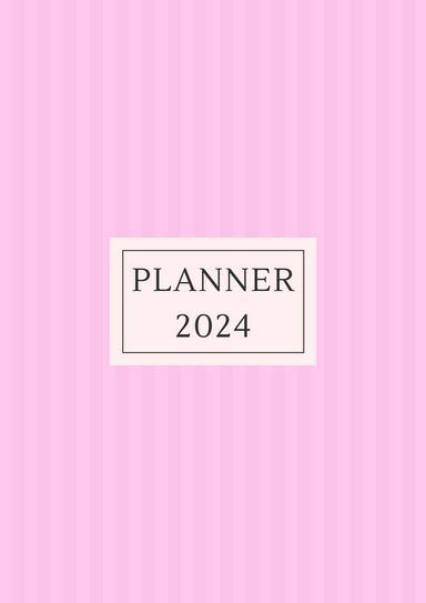 Simple 2024 Planner | Set Goals