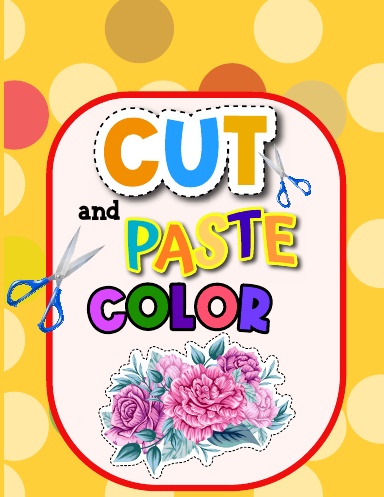 Cut and Past color Activity Book