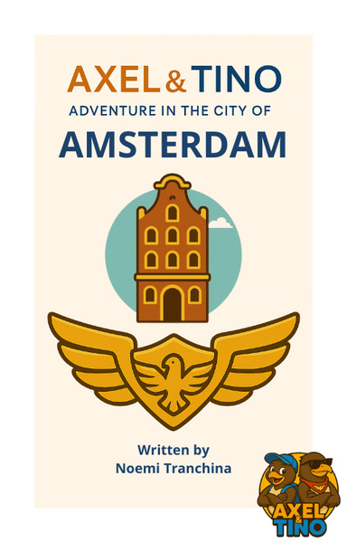 AXEL&TINO Adventure in the city of AMSTERDAM