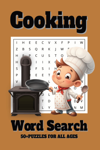 Cooking Word Search Book