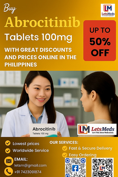 Buy Abrocitinib Tablets 100mg with great discounts and prices online in The Philippines