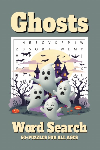 Ghosts Word Search Book