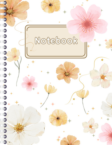 Floral Notebook