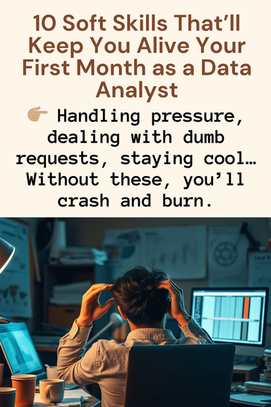 10 Soft Skills That’ll Keep You Alive Your First Month as a Data Analyst