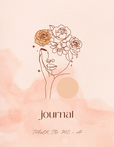 Talk To Me - Journal for preteen & teens.