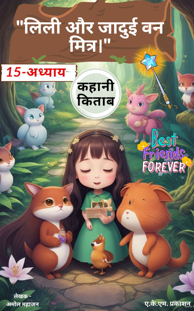 "लिली और जादुई वन मित्र" कहाणी बुक
