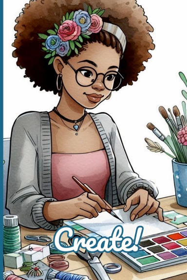 Create! Drawing And Writing Book