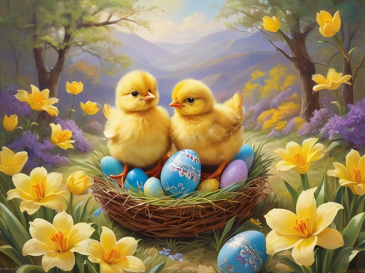 Full of spring colors