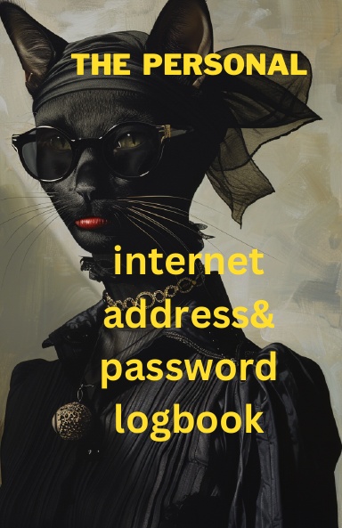 the  personal internet address and password logbook