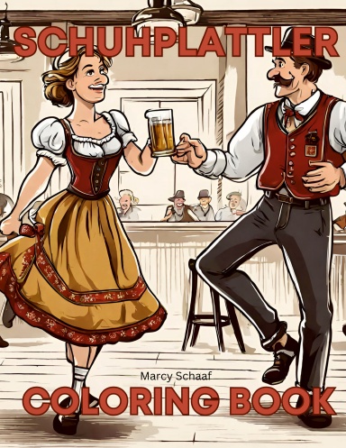 Schuhplattler Coloring Book