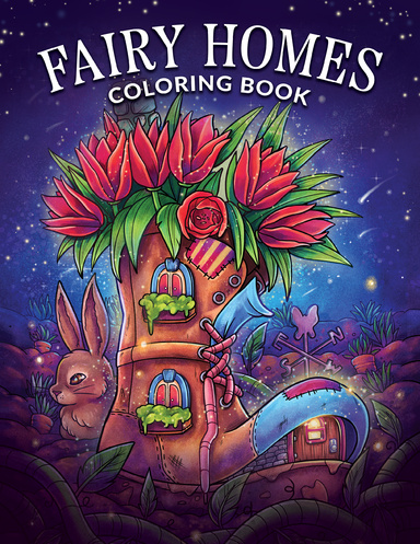 Fairy Homes Coloring Book