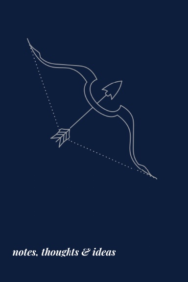 Sagittarius Archer Zodiac Notebook
