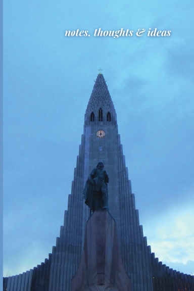 Hallgrimskirkja Iceland Cathedral Notebook