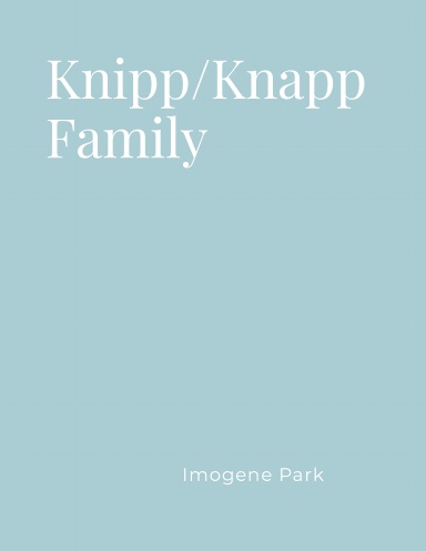 Knipp/Knapp Family