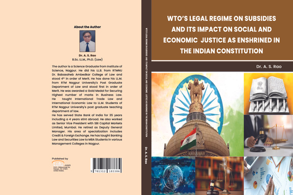 WTO’S LEGAL REGIME ON SUBSIDIES AND IT’S IMPACT ON SOCIAL JUSTICE AS ENSHRINED IN THE CONSTITUTION