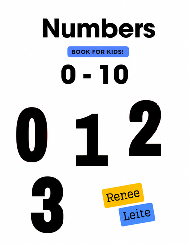 Numbers Book for Kids!