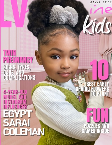 LV Magazine Kids April 2023 - Egypt Sarai Coleman