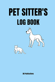 pet sitting logbook