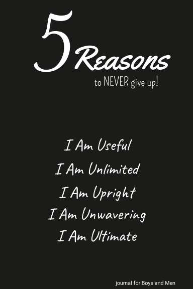 5 Reasons to NEVER give up! I Am Useful, I Am Unlimited, I Am Upright, I Am Unwavering, I Am Ultimate