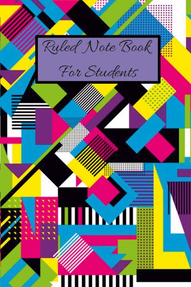 Ruled Notebook for Students