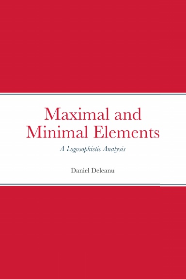 Maximal and Minimal Elements