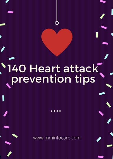 140 Heart attack prevention tips