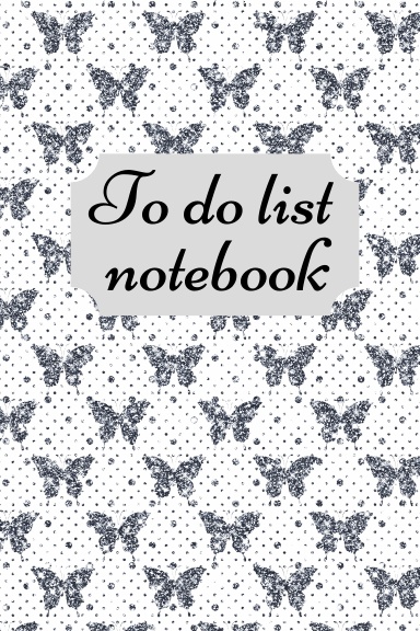 To do list Notebook