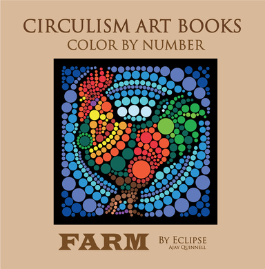 Farm - Color by Number Circulism book