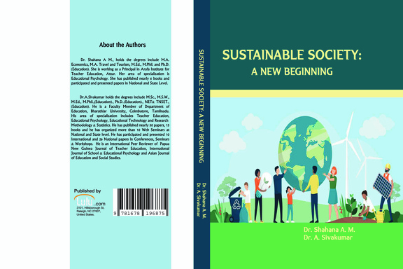 SUSTAINABLE SOCIETY:  A NEW BEGINNING