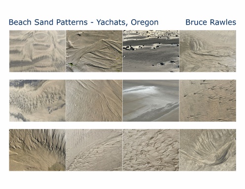 Beach Sand Patterns - Yachats, Oregon - 2026