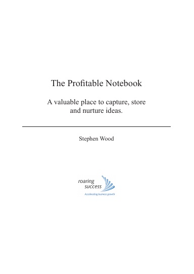 The Profitable Notebook