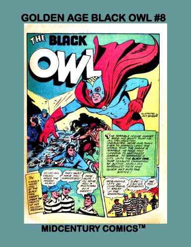 Golden Age Black Owl #8