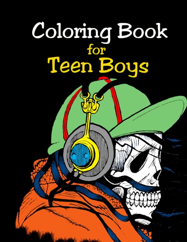 Coloring Book for Teen Boys