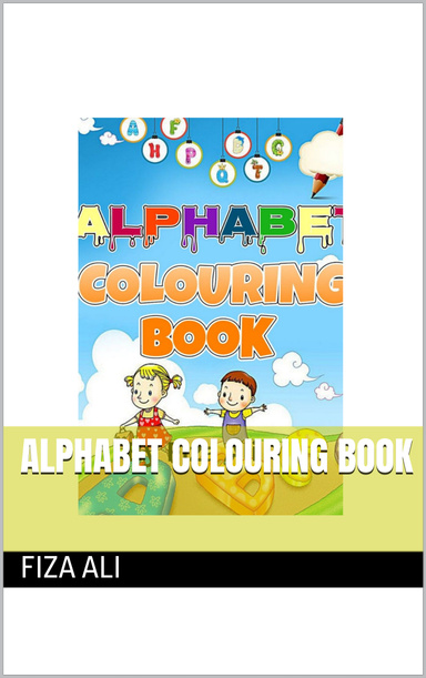 Alphabet colouring book
